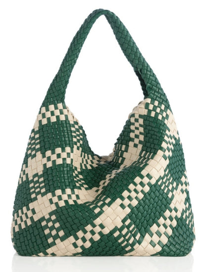 Green Plaid Bag