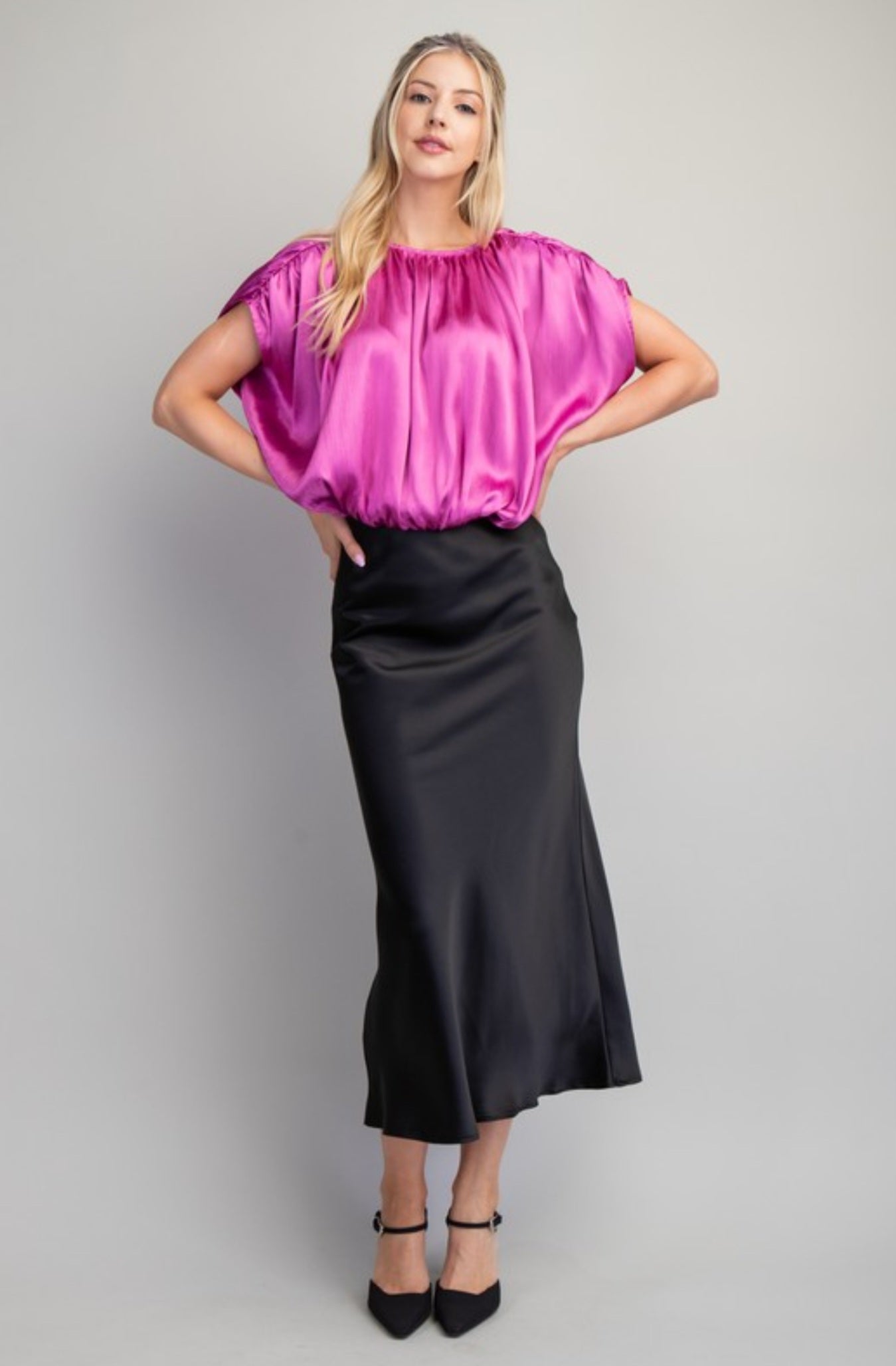 Bubble Hem Top