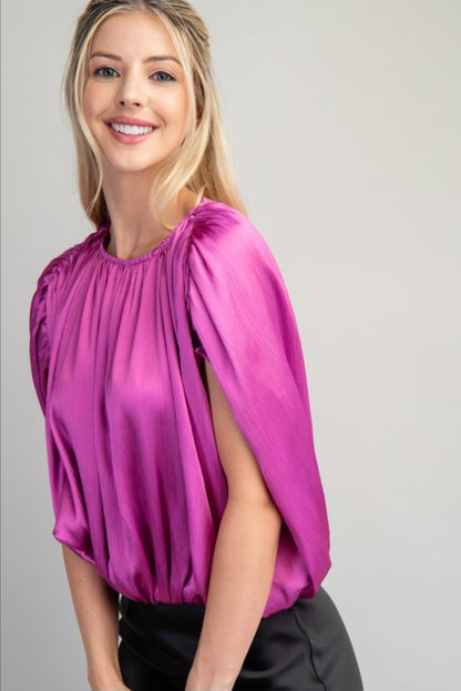Bubble Hem Top