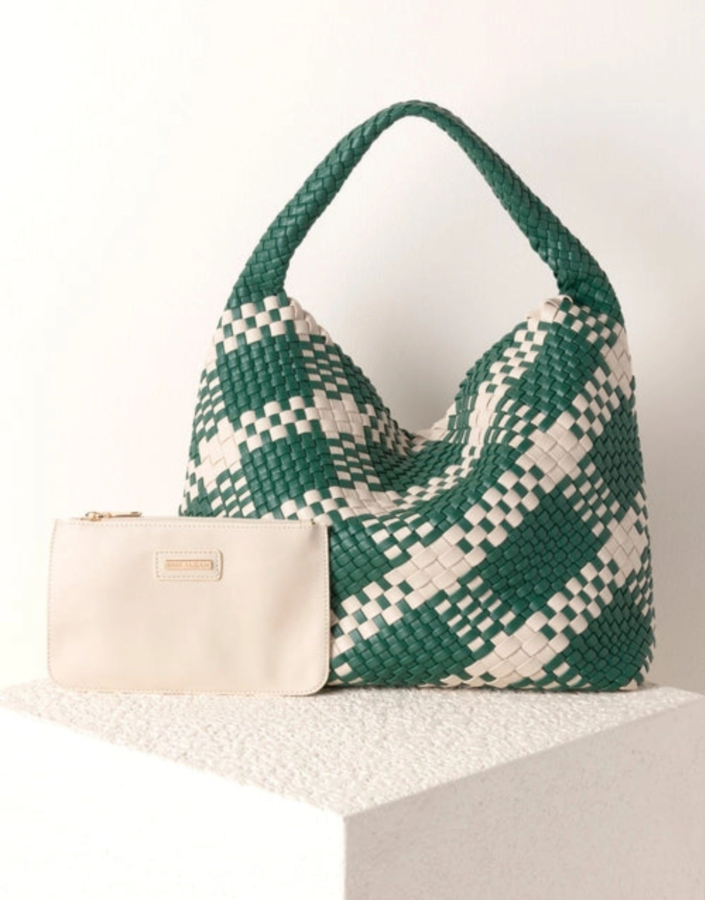 Green Plaid Bag