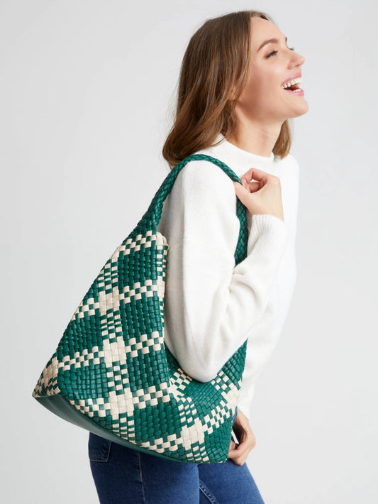 Green Plaid Bag