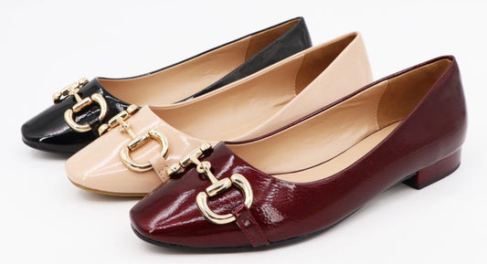 Horsebit Flat Shoes