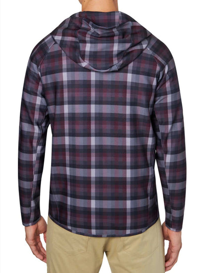 Plaid Hooded Jacket
