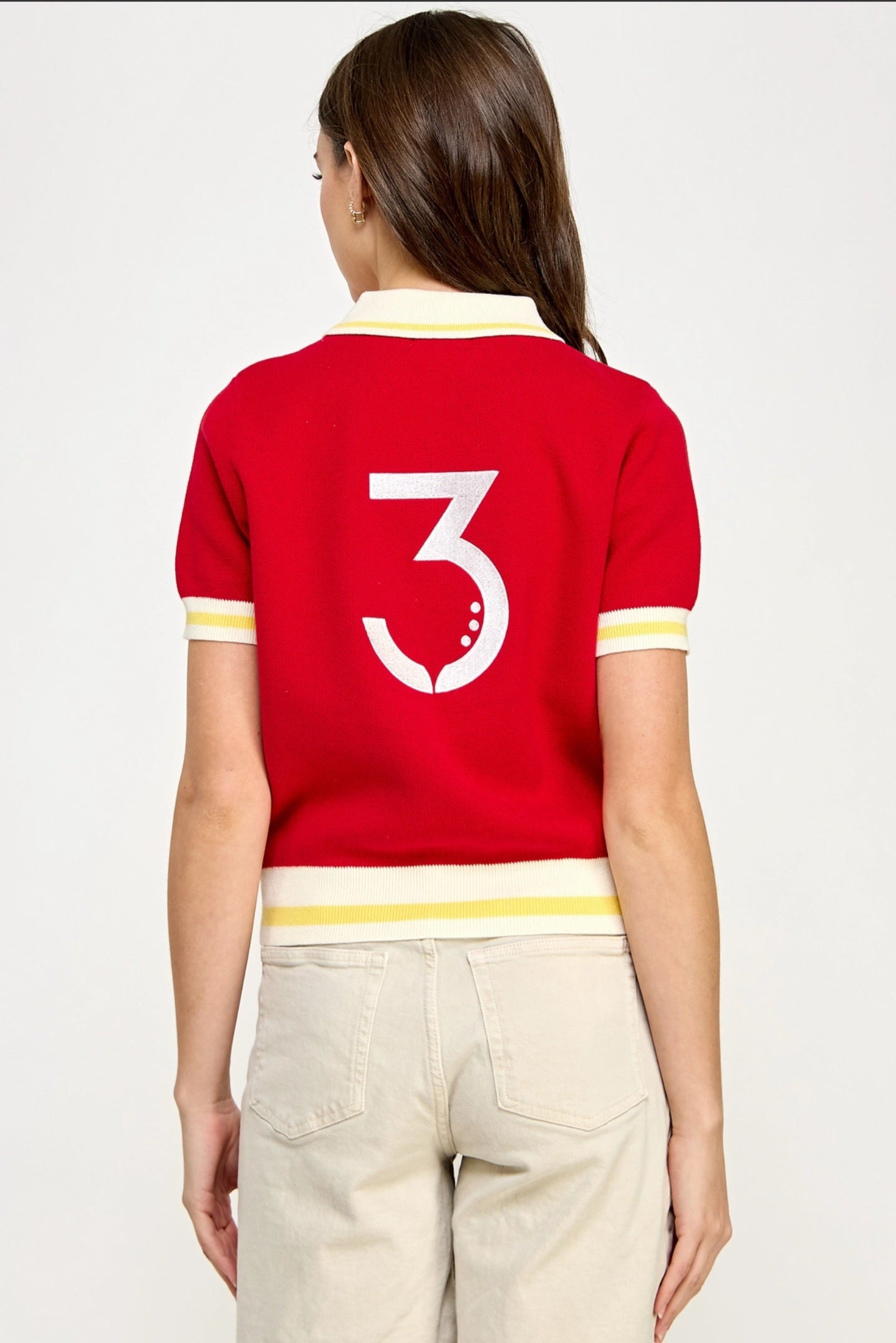 Red Polo Sweater
